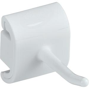 Single Hook Module for Hygienic Wall Bracket - White, 6.61 lbs., 250°F, Polypropylene, Polyamide