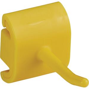 Single Hook Module for Hygienic Wall Bracket - Yellow, 6.61 lbs., 250°F, Polypropylene, Polyamide
