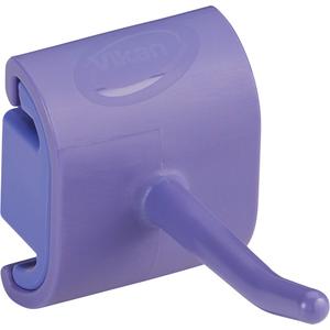 Single Hook Module for Hygienic Wall Bracket - Purple, 6.61 lbs., 250°F, Polypropylene, Polyamide