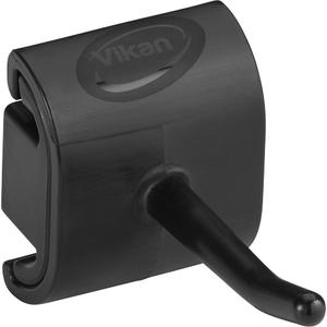 Single Hook Module for Hygienic Wall Bracket - Black, 6.61 lbs., 250°F, Polypropylene, Polyamide