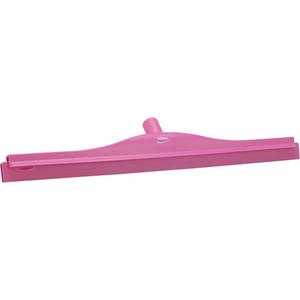 Double Blade Ultra Hygiene Floor Squeegee - Pink, 24", 3-3/4", 4-1/4", 250°F, Polypropylene