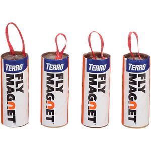 Terro® Fly Magnet® Sticky Fly Paper Traps - Cardboard, Orange
