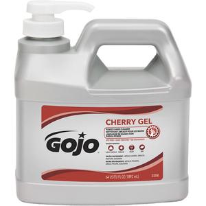Hand Cleaner - Pumice/Gel, 1.89 L, Pump Bottle, Cherry