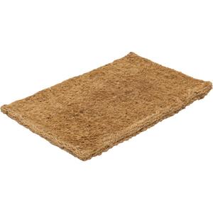 Indoor/Outdoor Coco Mat - 1-1/2', 2-1/2', Scraper, 1-3/8", Natural, Natural Fibre, Brush, 5.08 kg/m² (1.04 lb/ft²)