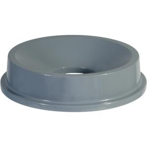 Funnel Lid for Brute® 32 Gal. Containers - Plastic, Open Lid, Grey, 22.38", 5"