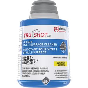 TruShot 2.0™ Glass & Multi-Surface Cleaner - 266 ml, Trigger Bottle, Clear, 7.2, 7.4, 4 years
