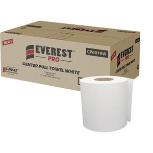 White Paper Towels - 1, Centre Pull, 8.25", 7.65", 10", 600