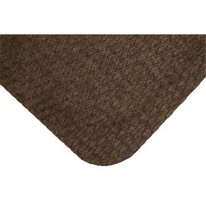 Hog Heaven Fashion Mat - 2', 3', 5/8", Brown, Nitrile, Dry, Solid, Diamond