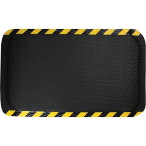 Hog Heaven Mat - 3', 5', 5/8", Black/Yellow, Nitrile, Dry/Oily, Solid, Diamond