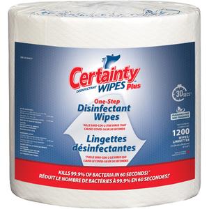 Plus Disinfectant Wipes - 1200, 8", 6"