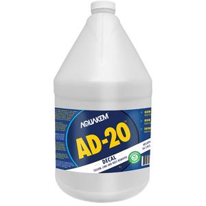 AD20™ Decal™ Eco-Friendly Industrial Grade Calcium, Lime & Rust Stain Remover White Label - 4 L, Jug