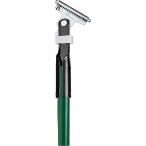 Green Clipper Dust Mop Handle - Standard, Fibreglass, 60", 1", Dust Mop, Green