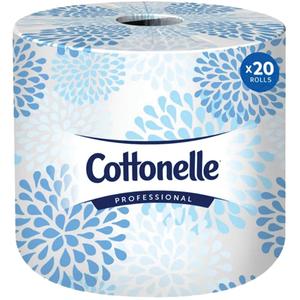 Cottonelle® Professional Toilet Paper - 2, 451, White, Standard, 4.09" x 4", 1.575"
