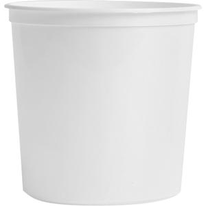 Food Storage Container - White, Plastic, 2 L