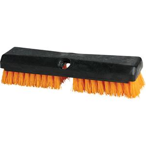 Cleaning Brush - Scrub, Polypropylene, 10", Red/Black