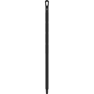 Ultra Hygienic Handle - Standard, Polypropylene, 39-2/5", Black, Broom, 1.3", 1.3", 249.8 °F, 212 °F