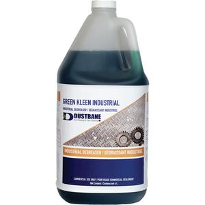 Green Kleen Industrial Degreaser & Coolant Residue Cleaner - 4 L, Jug, Green, Herbal, 9.8 - 10.2, 3 Years