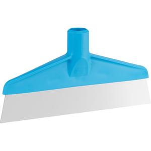 Table & Floor Scraper - 9-3/5", 1-1/5", Blue, 0.04", Polypropylene Stainless Steel (AISI 304), 4.9", 249.8 °F