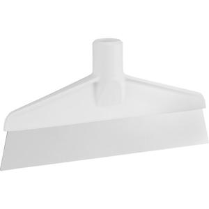 Table & Floor Scraper - 9-3/5", 1-1/5", White, 0.04", Polypropylene Stainless Steel (AISI 304), 4.9", 249.8 °F