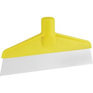 Table & Floor Scraper - 9-3/5", 1-1/5", Yellow, 0.04", Polypropylene Stainless Steel (AISI 304), 4.9", 249.8 °F