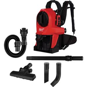 FUEL™ 3-in-1 Backpack Vacuum - 1 US Gal. (3.78 Litres), 70 CFM, 5 Year Limited, 18", 12.5", 11.4"