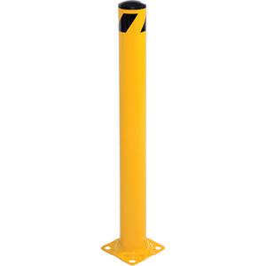Bollard - 5-1/2", 5-1/2", 42", Yellow, Steel