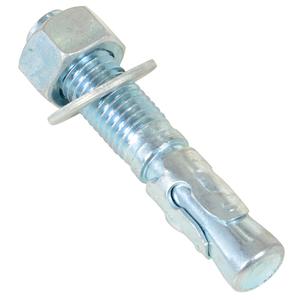 Wedge Bolt Anchor - 3/4", 4-1/4", Zinc Plated