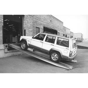 Aluminum Twin Ramps with Perforated Traction Grip - 5500 lbs., 22-1/2", 16", 19", 10', 15", 64 lbs.