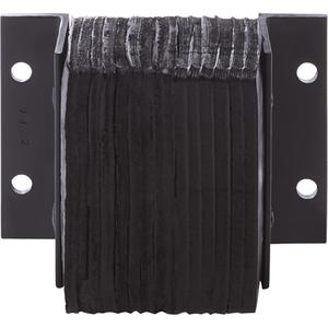 Laminated Dock Bumpers - Rubber, Horizontal, 6", 36", 12", 6", 12", 36", 7"