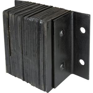 Laminated Dock Bumpers - Rubber, Horizontal, 6", 12", 10", 6", 10", 12", 5"