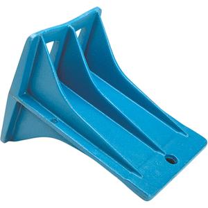 Iron Wheel Chocks - 35", 8", Blue, 12", 9"