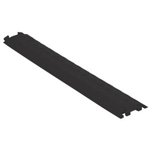 Fastlane® Cable Protector - 1, 36", 5.25", 0.75", 1.5", 0.5", 1050 lbs. (0.525 tons), 2100 lbs. (1.05 tons), L-connector, Polyurethane, Black