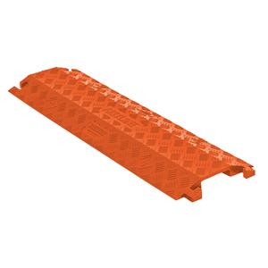 Fastlane® Cable Protector - 1, 36", 10.75", 1.5", 4", 1", 1050 lbs. (0.525 tons), 2100 lbs. (1.05 tons), L-connector, Polyurethane, Orange