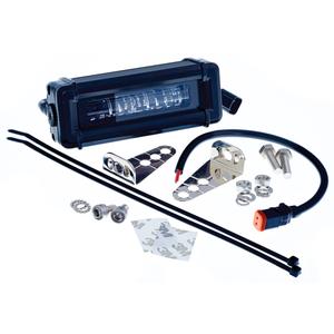 Forklift Side Spotter - Red, 1200, Aluminum, Spot