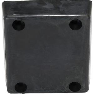 Molded Dock Bumper - Reinforced Rubber, 4", 12", 13"