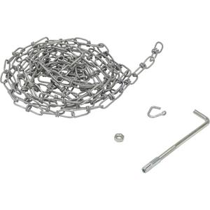 Double Loop Coil Chain with Hanger - 0.091", 15'
