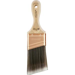 XL-Cub Professional Paint Brush - 2", Wood, Poly/Nylon, 9/16", Angle Sash, 9/16", 2.6875