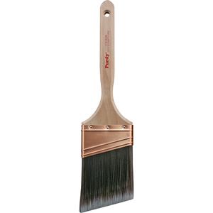 XL-Glide Professional Paint Brush - 3", Wood, Poly/Nylon, 5/8", Angle Sash, 5/8", 3.1875