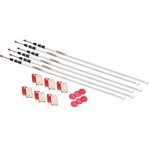 Zipwall® Spring Loaded Pole - 12', 4-7/12', 4'7" to 12'