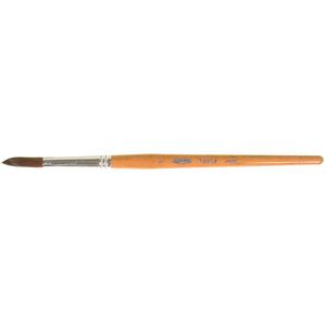 Round Lettering Lacquering Paint Brush - 5/16", Camel Hair, Wood, Point, 5, 1.125