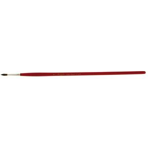 Round Marking Paint Brush - 9/64", Camel Hair, Wood, Point, 1, 5/8"