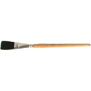 One Stroke Paint Brush - 3/4", Ox Hair, Wood, Flat, 3/4", 1.25