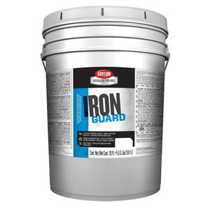 Iron Guard® Water-Based Acrylic Enamel - Pail, White, White, Black, 5 gal., 5 gal., Gloss, Water-Based
