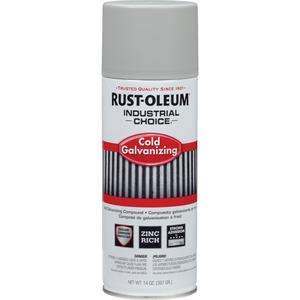 Cold Galvanizing Compound - 16 oz., Aerosol Can, Gloss, 5 years, Approximately 22 sq. ft. (2 m2), 200°F