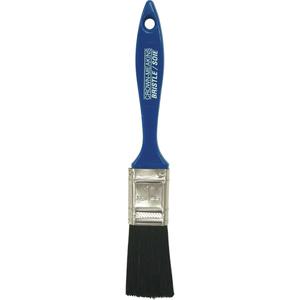 All-Purpose Paint Brush - 1", Plastic, Bristle, 3/8", 2", Flat Straight, Oil based paints, stains and varnishes, Blue, 8"