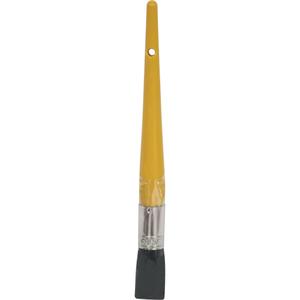 Oval Paint Brush - 25/32", Plastic, Bristle, 1-3/4", #6, 9-1/2", Flat, 1-3/4"