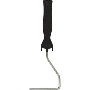 Mini Paint Roller Frame - 10" Reach - Plastic, Metal, 100 mm (4"), 5-3/4", 4", 10"