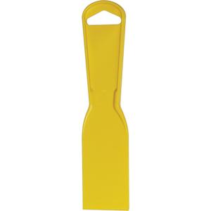 Flexible Putty Knife - Plastic, 1-9/16", Plastic, Yellow