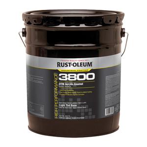 3800 High-Performance DTM Acrylic Enamel - Pail, Tint Base, Light Tint Base, Deep Tint Base, Masstone Tint Base, 5 gal., 5 gal., Semi-Gloss, 250 g/L