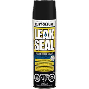 LeakSeal™ Flexible Rubber Sealant - Aerosol Can, Black, Black, Clear, White, Grey, 405 g